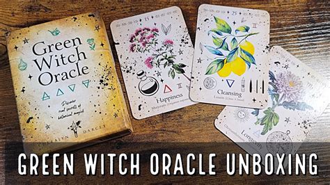 Green witch oracle cards meanigns